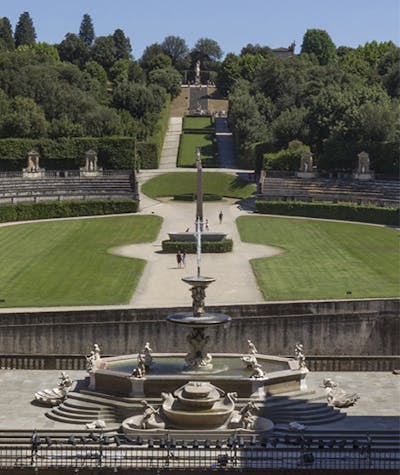 Giardino di Boboli. Regole di comportamento